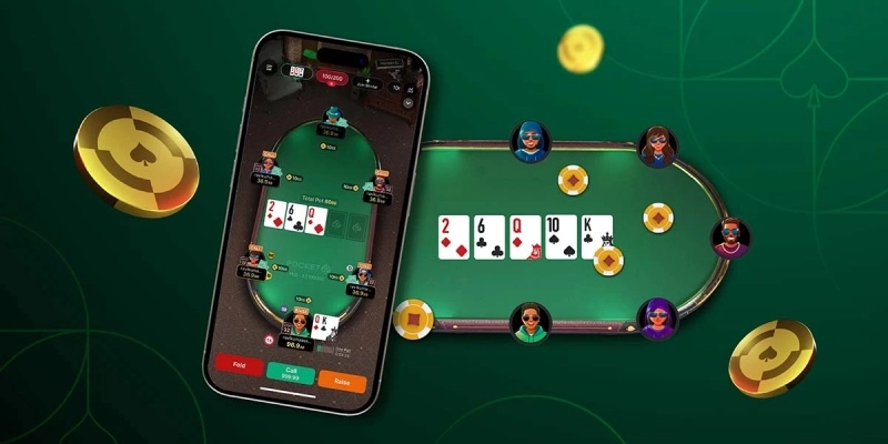 Poker là tựa game bài sở hữu lượng fan khủng tại 8KBET