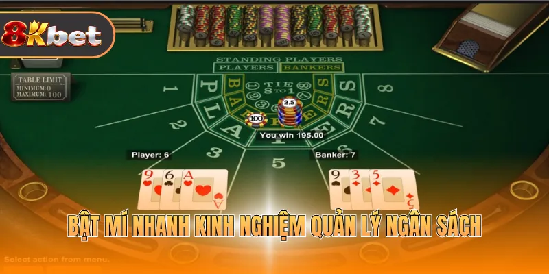 Bật mí nhanh kinh nghiệm quản lý ngân sách