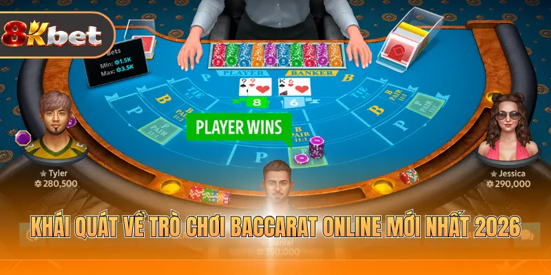 Khái quát về trò chơi Baccarat online mới nhất 2026